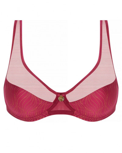 Soutien-gorge armature Antigel Ballerine des Ondes (Or Cerise)