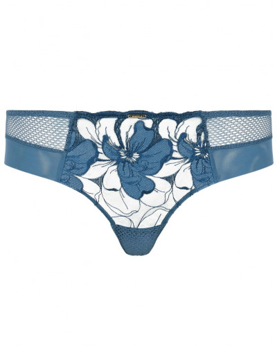 Shorty Chantelle Fleurs Signature (Bleu Jeans)
