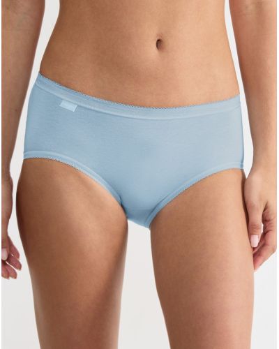 Calzoncillos Basic + midi (paquete de 4) Sloggi (Brique/corail/blanc/ciel)