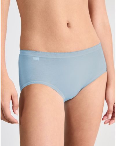 Calzoncillos Basic + midi (paquete de 4) Sloggi (Brique/corail/blanc/ciel)