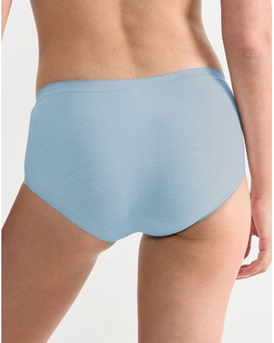 Calzoncillos Basic + midi (paquete de 4) Sloggi (Brique/corail/blanc/ciel)