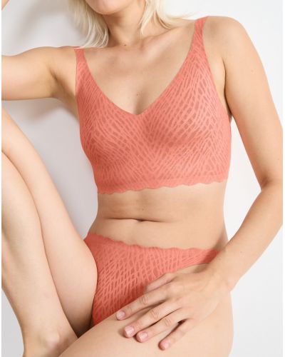 Bralette top Sloggi Zero Feel Bliss (Lovely Apricot)