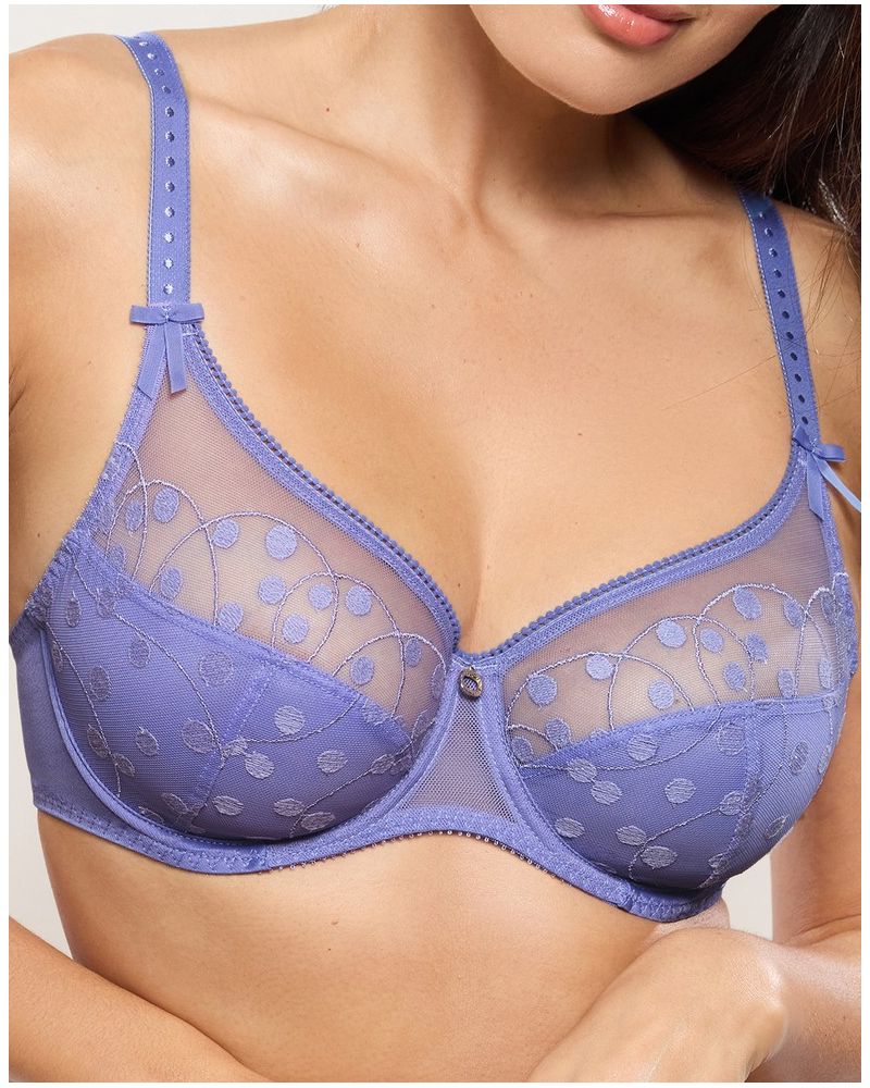 Underwired full cup bra Empreinte Tess (Fleur de Lin)