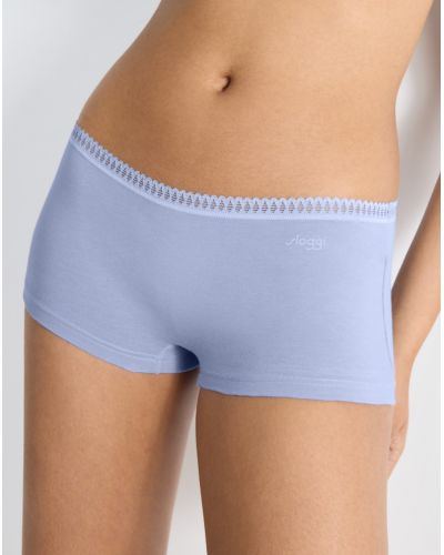 Shorts cotton Sloggi GO Crush (Set of 3) (Marine/Bleu Gris/Imprimé Marine)
