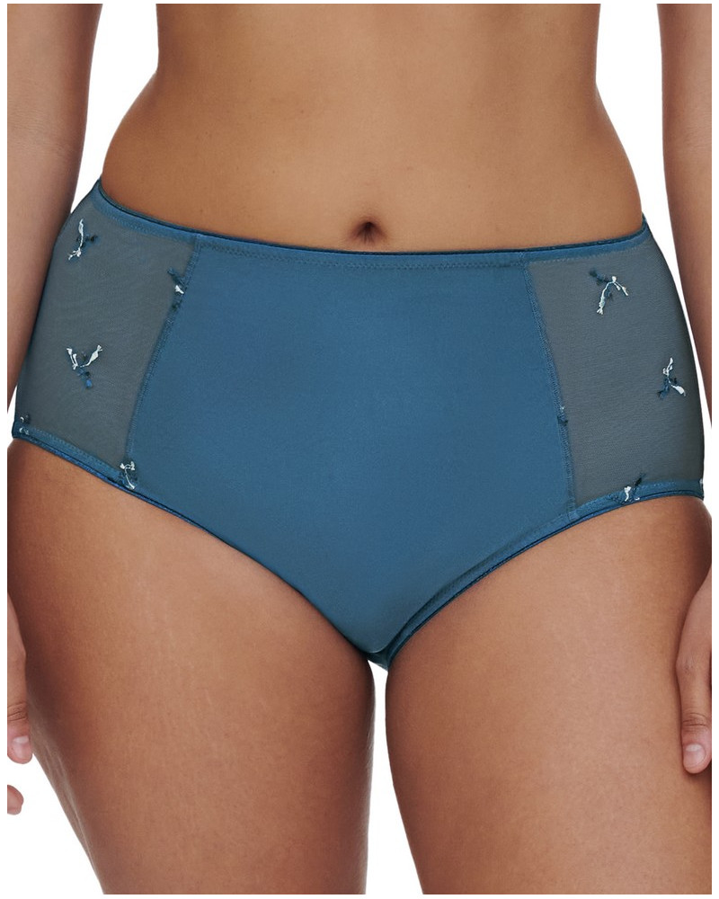 High waisted knickers Chantelle Every Curve (Bleu Jeans)