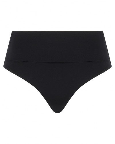 Culotte de bain taille haute ajustable Chantelle Icon (Noir)