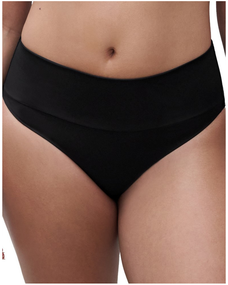 Braga ajustable de baño cintura alta Chantelle Icon (Negro)