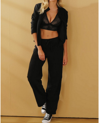 Pants Antigel Pause Douceur (Black)