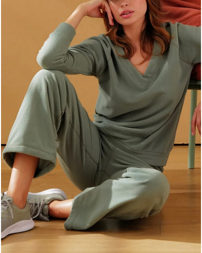 Pantalon Antigel Pause Douceur (Vert Aloe)