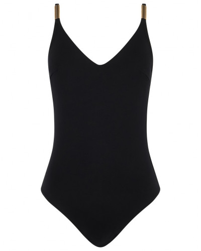 Maillot de bain une pièce triangle Chantelle Icon (Noir)