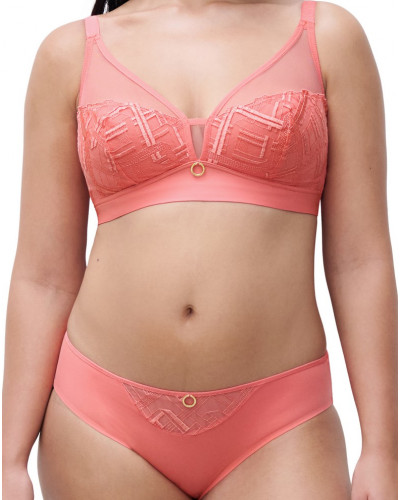 Soutien-gorge sans armature maintien Chantelle Graphic Support (Corail)