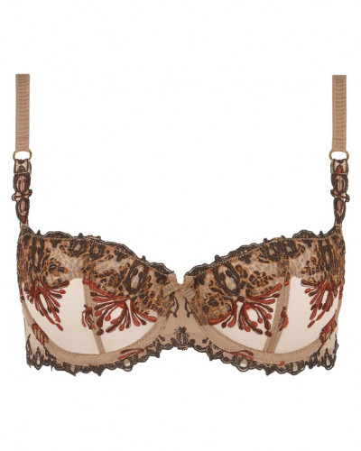 Soutien-gorge corbeille balconnet Chantelle Champs-Elysées (Feline Print)