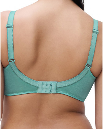 Underwired molded bra Chantelle Hedona (New Peacok Lurex)