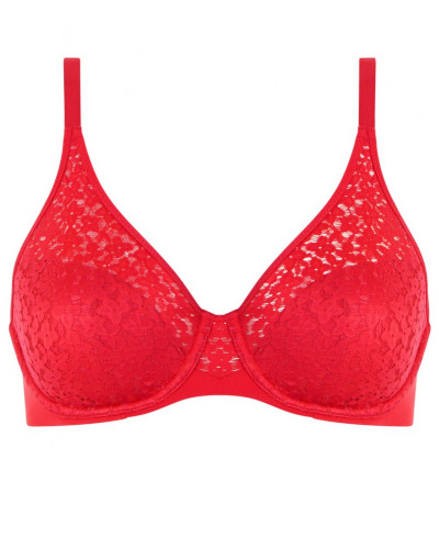 Sujetador moldeado con aros Chantelle Easy Feel Norah (Rouge Coquelicot)