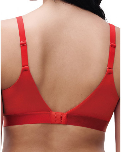 Sujetador sin aros Chantelle Easy Feel Norah (Rouge Coquelicot)