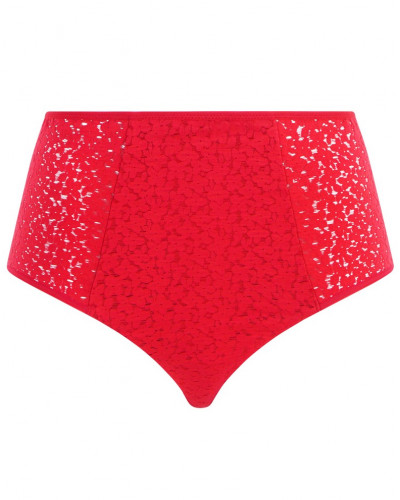Culotte couvrante taille haute Chantelle Easy Feel Norah (Rouge Coquelicot)