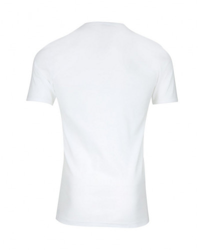 T-shirt V-neck 100% cotton Eminence made in France (White)