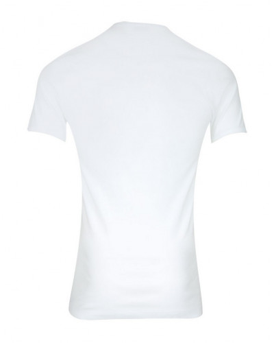 Eminence round-neck T-shirt 100% cotton made in France (White)