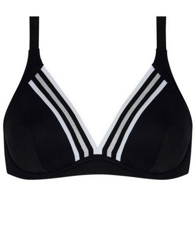 Soutien-gorge de bain armatures triangle Lise Charmel Energie Nautique (Noir Silver)