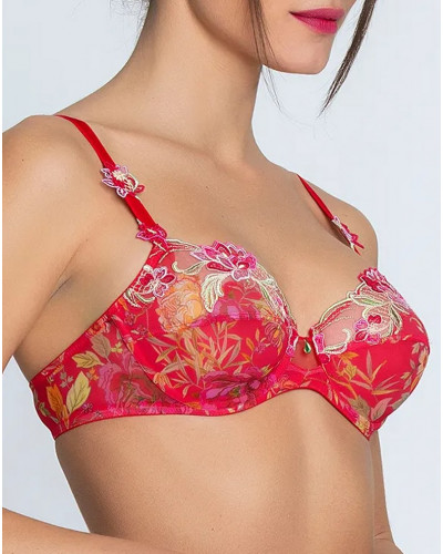 Underwired bra Lise Charmel Forêt Rubis (Santal Rouge)