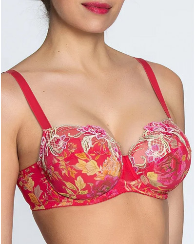 Soutien-gorge corbeille bien-être Lise Charmel Forêt Rubis (Santal Rouge)