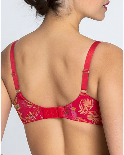 Soutien-gorge corbeille bien-être Lise Charmel Forêt Rubis (Santal Rouge)