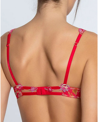 Soutien-gorge glamour Lise Charmel Forêt Rubis (Santal Rouge)