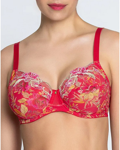 Wellness underwired bra Lise Charmel Forêt Rubis (Santal Rouge)