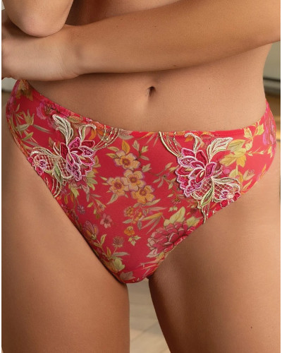 Slip fantaisie Lise Charmel Forêt Rubis (Santal Rouge)