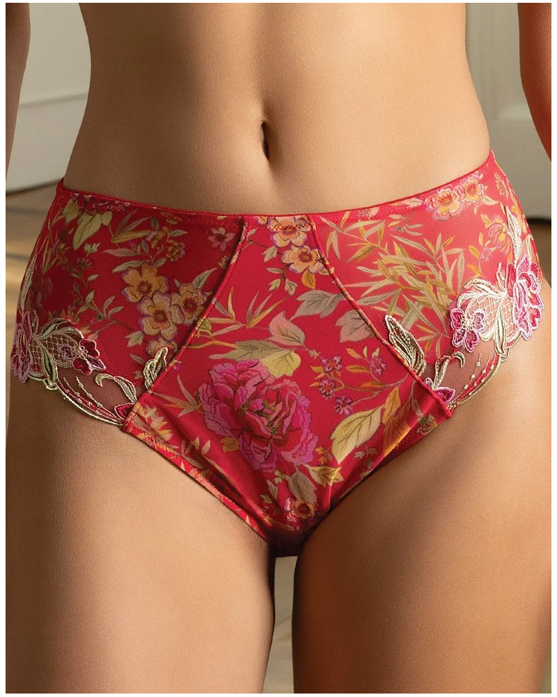 Calzoncillo cintura alta Lise Charmel Forêt Rubis (Santal Rouge)