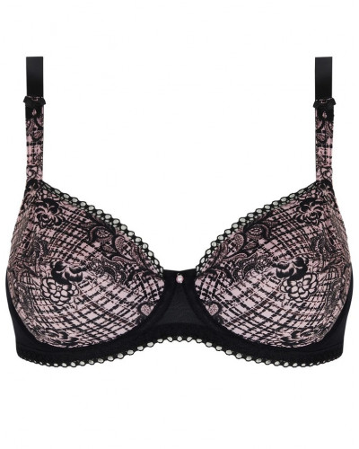 Sujetador con aros bienestar Antigel Tartan Glamour (Rose Tartan)