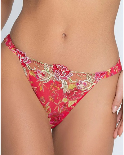 Tanga sexy Lise Charmel Forêt Rubis (Santal Rubis)