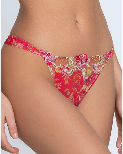 Tanga sexy Lise Charmel Forêt Rubis (Santal Rubis)