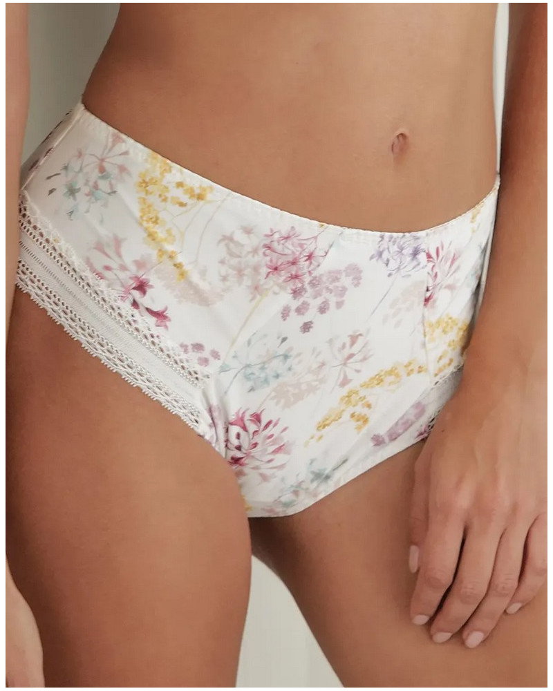 High waist brief Antigel Souffle Fleuri (Souffle Pastel)