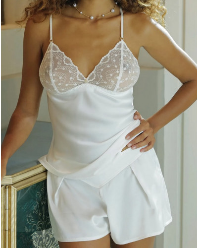 Short Antigel Je t'aime à la folie (Ecru Nacre)