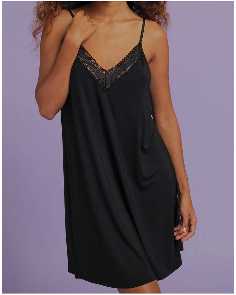 Camisone charme Antigel Simply Graphic (Negro)