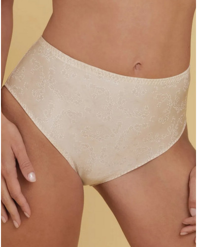 High waist brief Antigel Sous les Ombelles (Peau Rosée)