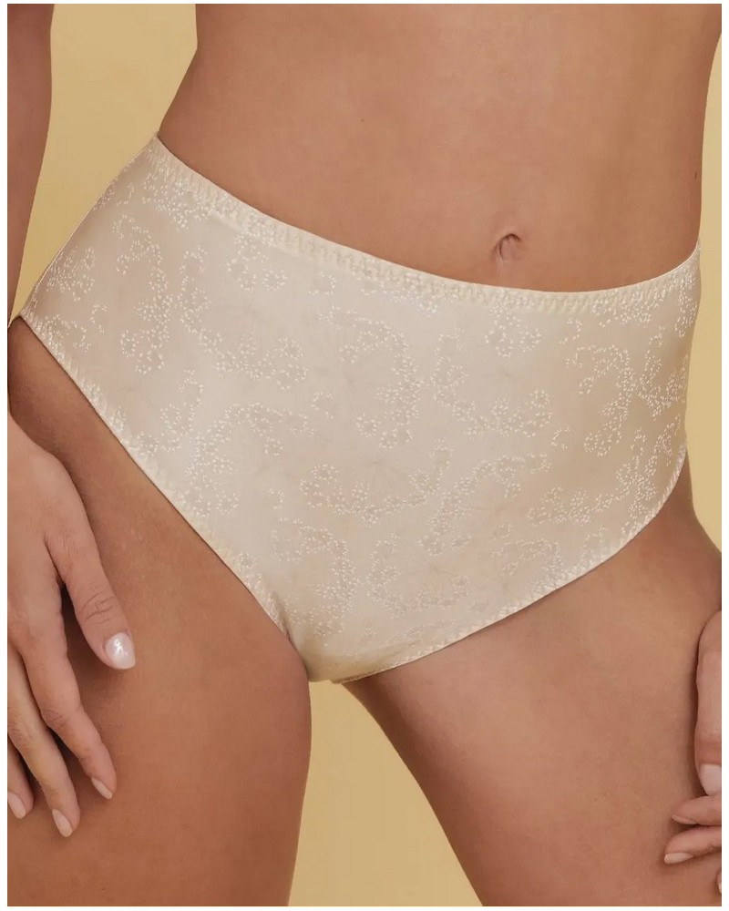 High waist brief Antigel Sous les Ombelles (Peau Rosée)