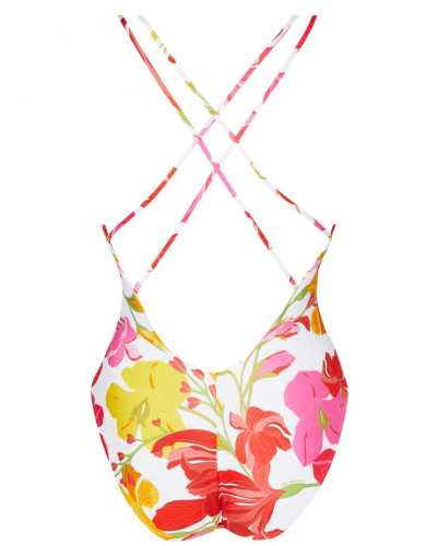 One-piece swimsuit seduction Lise Charmel Envolée Florale (Bouquet Floral)