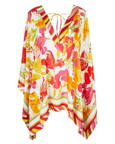 Poncho Lise Charmel Envolée Florale (Bouquet Floral)