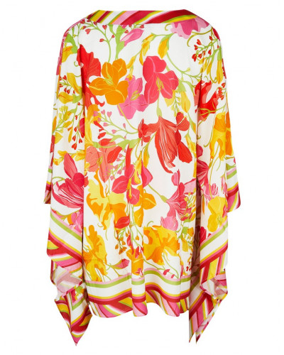 Poncho Lise Charmel Envolée Florale (Bouquet Floral)