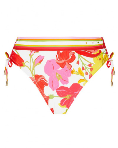 Slip de bain coulissant LISE CHARMEL SUBLIME DRAPE KAKI PIPING