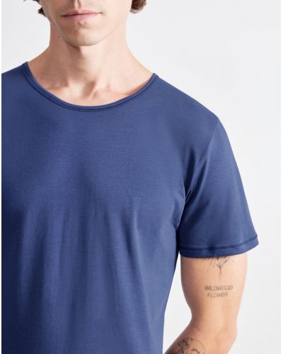 Crew Neck T-Shirt Sloggi for Men Ever Ease (Deep cobalt)