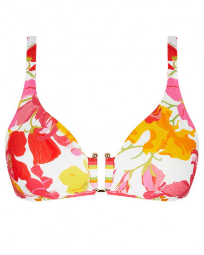Deep-cup bath bra Lise Charmel Envolée Floral (Bouquet Floral)