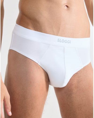 Pack of 2 briefs Sloggi For Men Ever Ease (White)