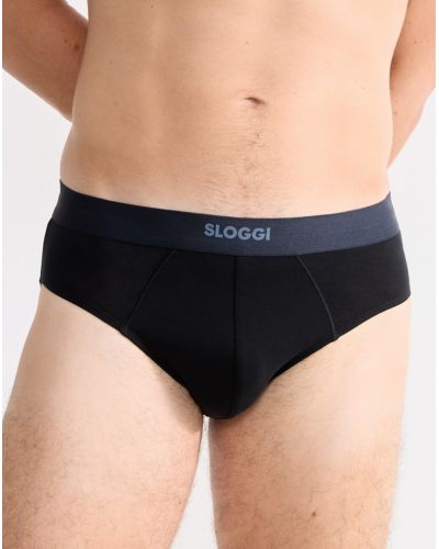 Pack of 2 briefs Sloggi For Men Ever Ease (Black)