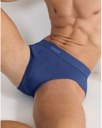 Pack of 2 briefs Sloggi For Men Ever Ease (Deep Cobalt)