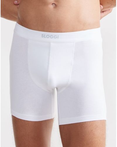 Lot de 2 boxers longs Sloggi For Men Ever Ease (Blanc)