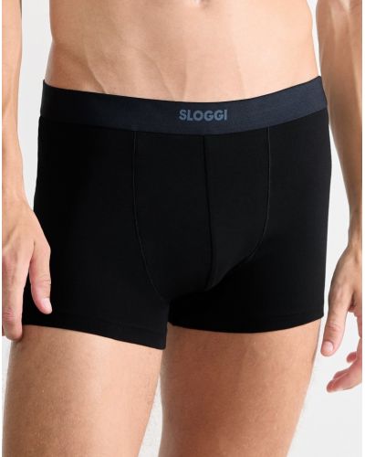 Pack of 2 long boxers Sloggi for Men Ever Ease (Black)
