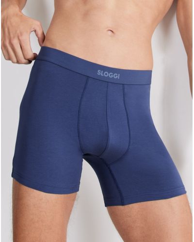 Lot de 2 boxers longs Sloggi For Men Ever Ease (Deep Cobalt)